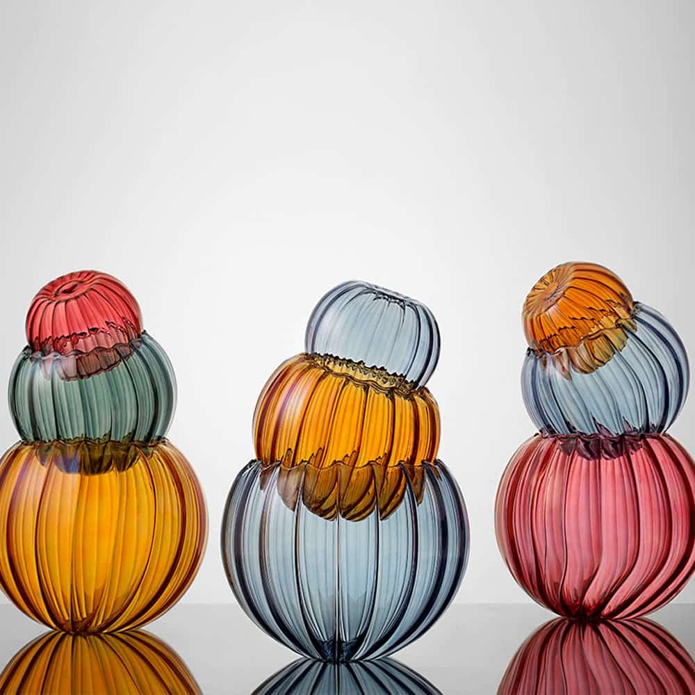 Bolas de colores apilables
