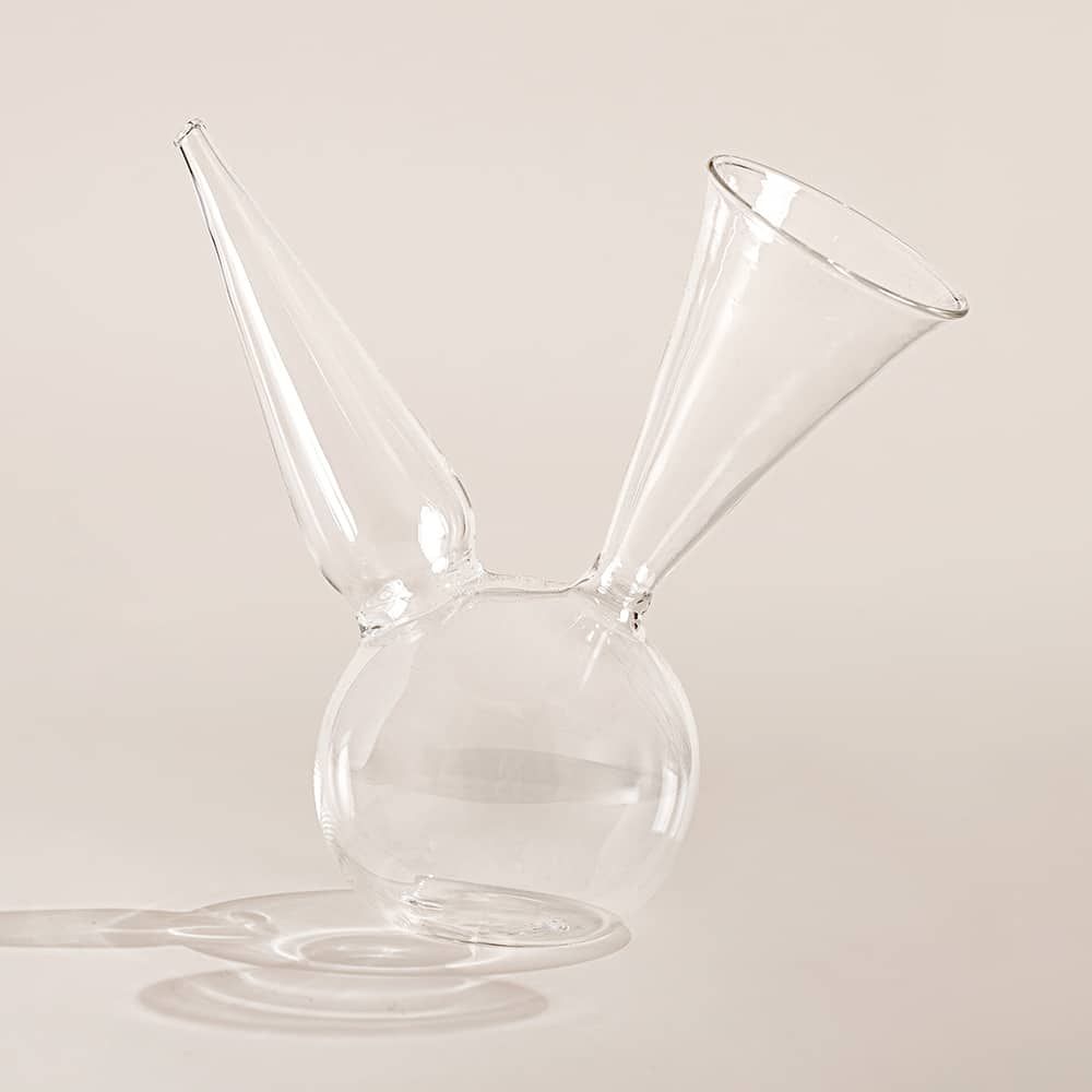 Porrón transparente